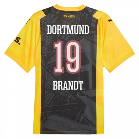 Koszulka Borussia Dortmund Brandt 19 Anniversary 2023-24 Koszulki Piłkarskie Krótki Rękaw